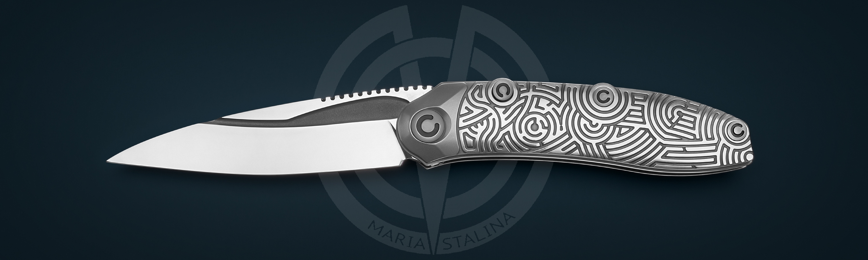 The knife Technoshaman Proto 2.0. SiL Manufactory
