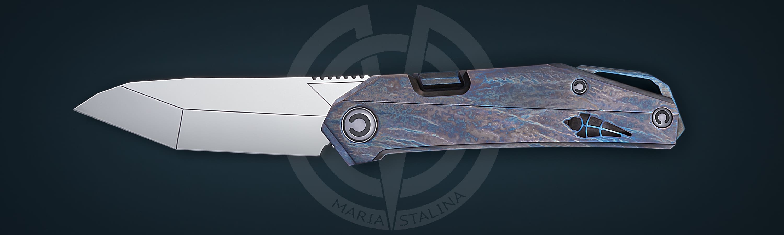 The knife Kalpa Run 1 BL 1/5 SiL Manufactory