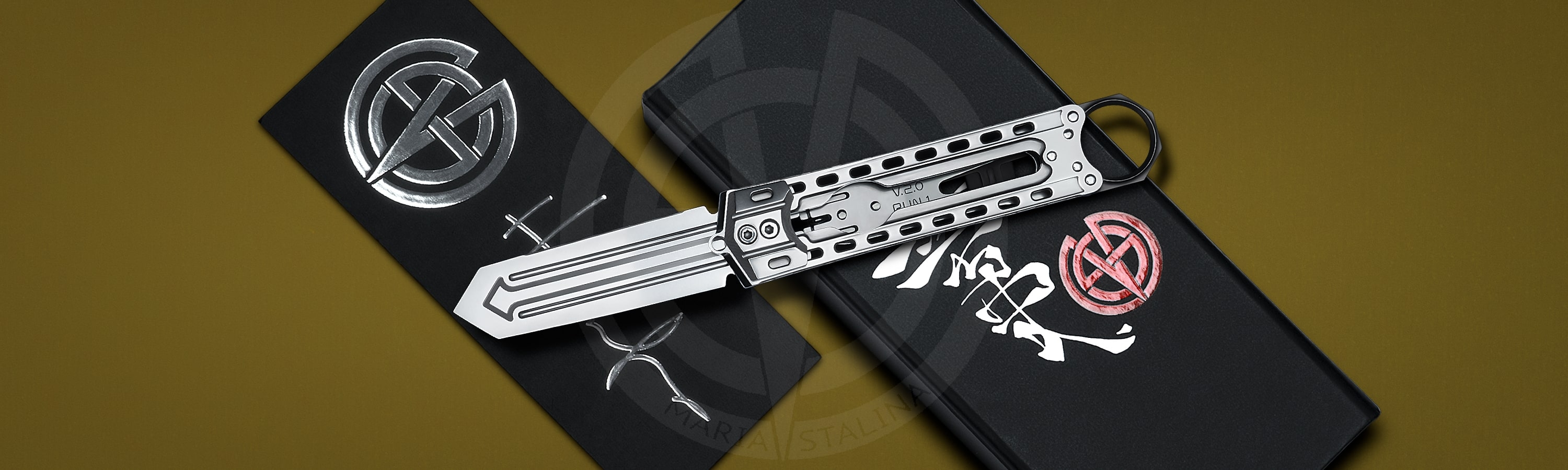 The knife Cyrax Run 1 V.2.0 1/8 SiL Manufactory_6