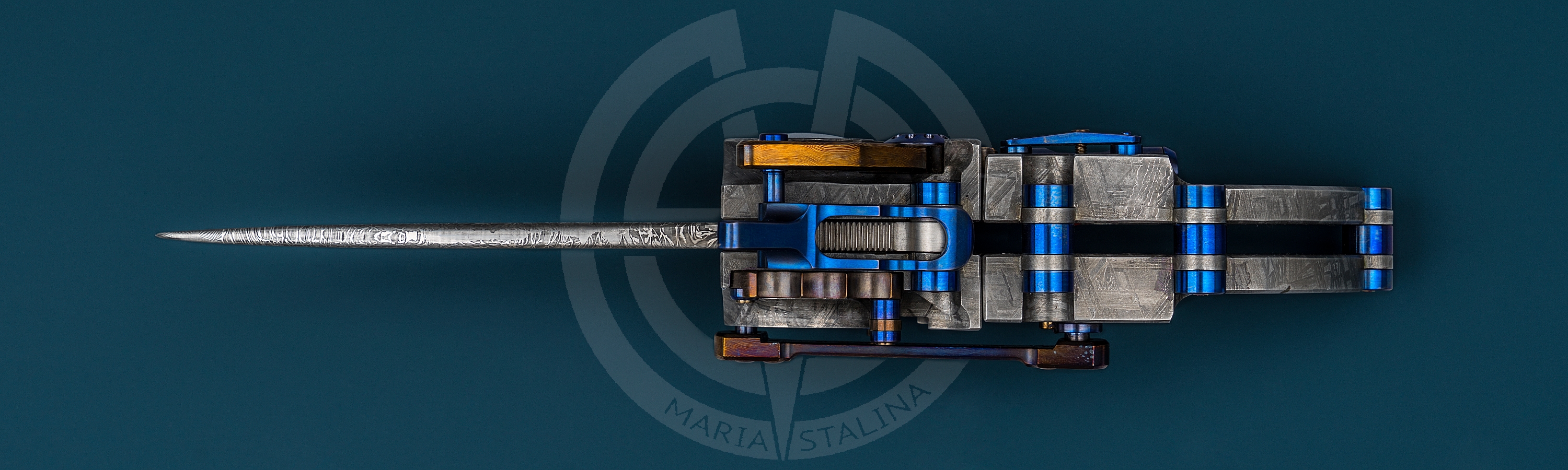 Stefan Steigerwald нож Steampunk Spall Electra_3