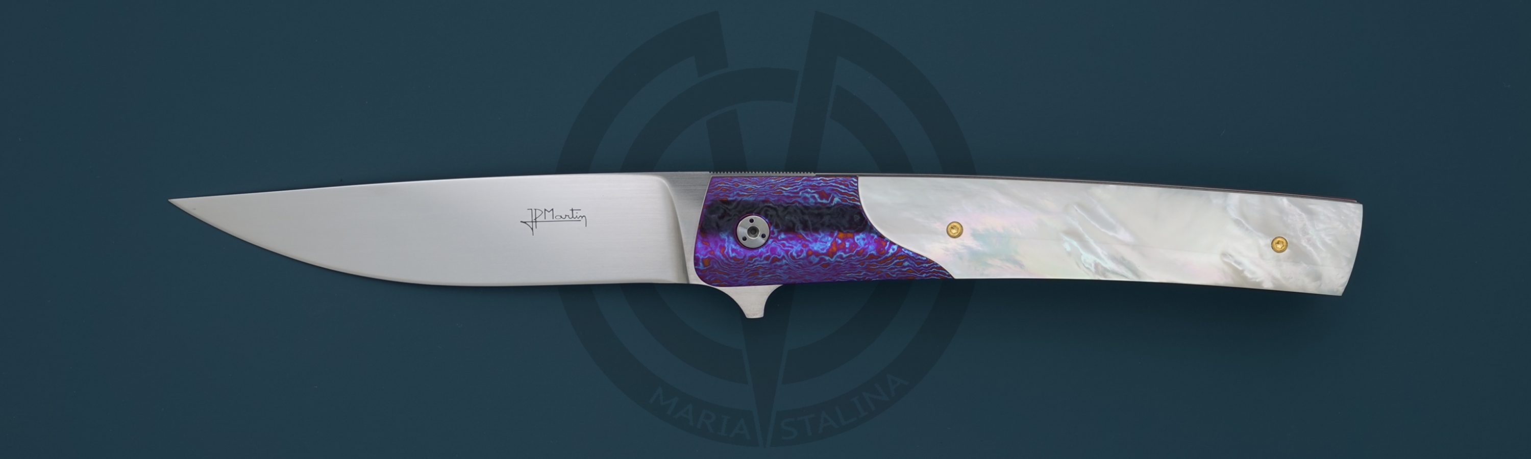Jean-Pierre Martin нож Grand Basic Pearl