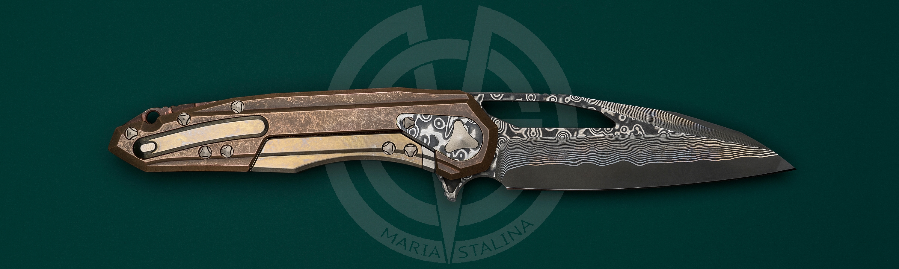 Marfione Custom Knives нож Sigil Copper_1
