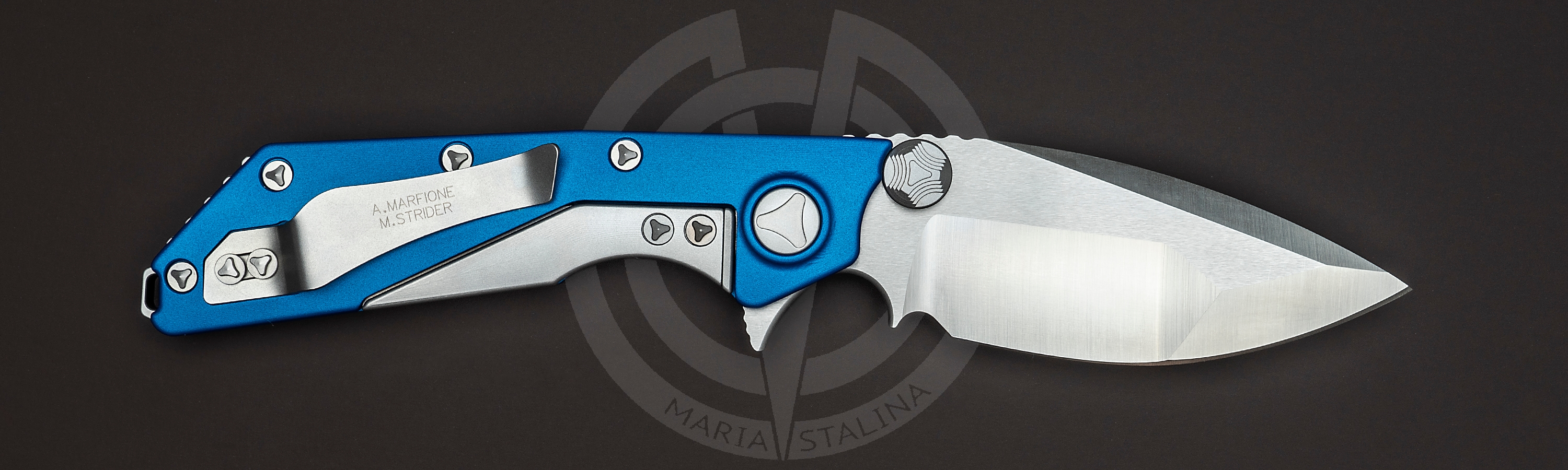 Microtech нож D.O.C. Blue_1