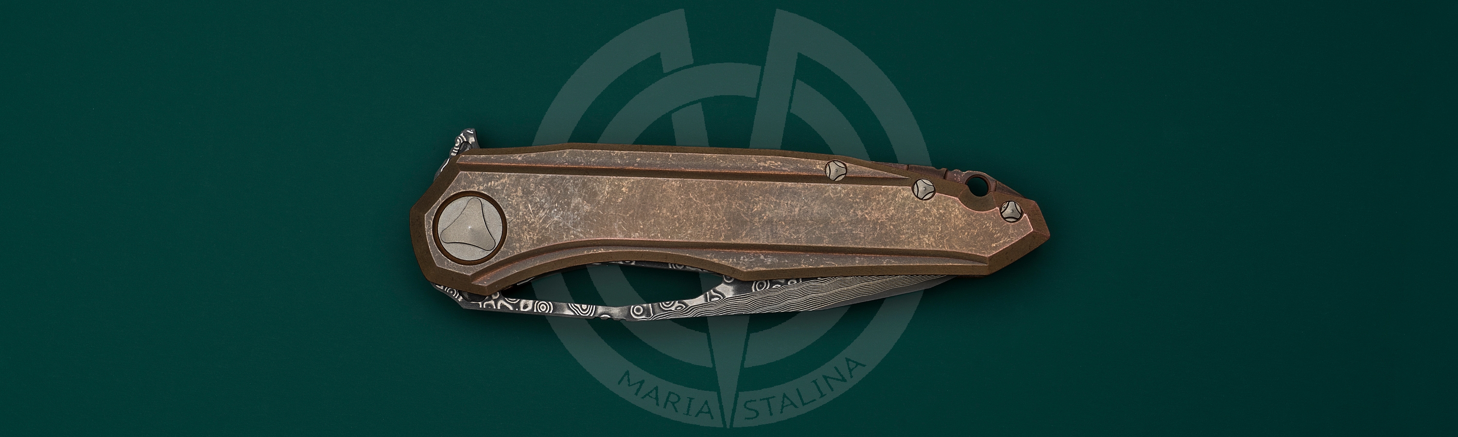 Marfione Custom Knives нож Sigil Copper_4