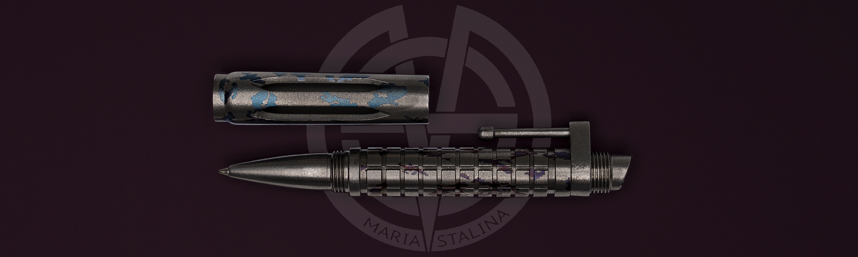 Легенда СВД синий тактическая ручка Streltsov P&A_2