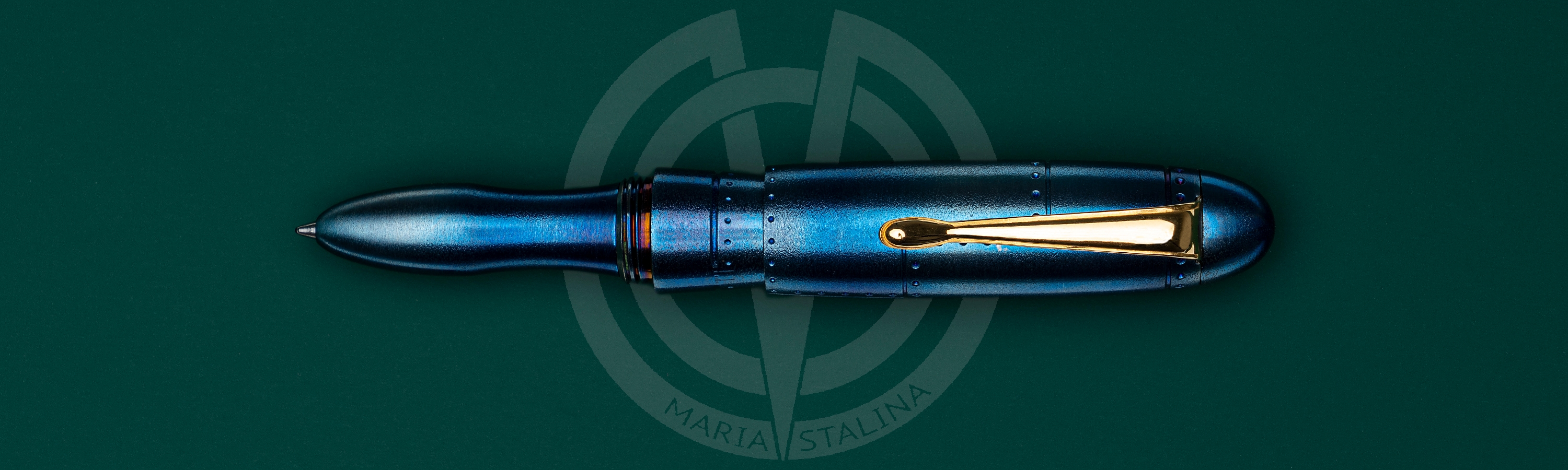 Zeppelin синяя тактическая ручка Streltsov P&A_1