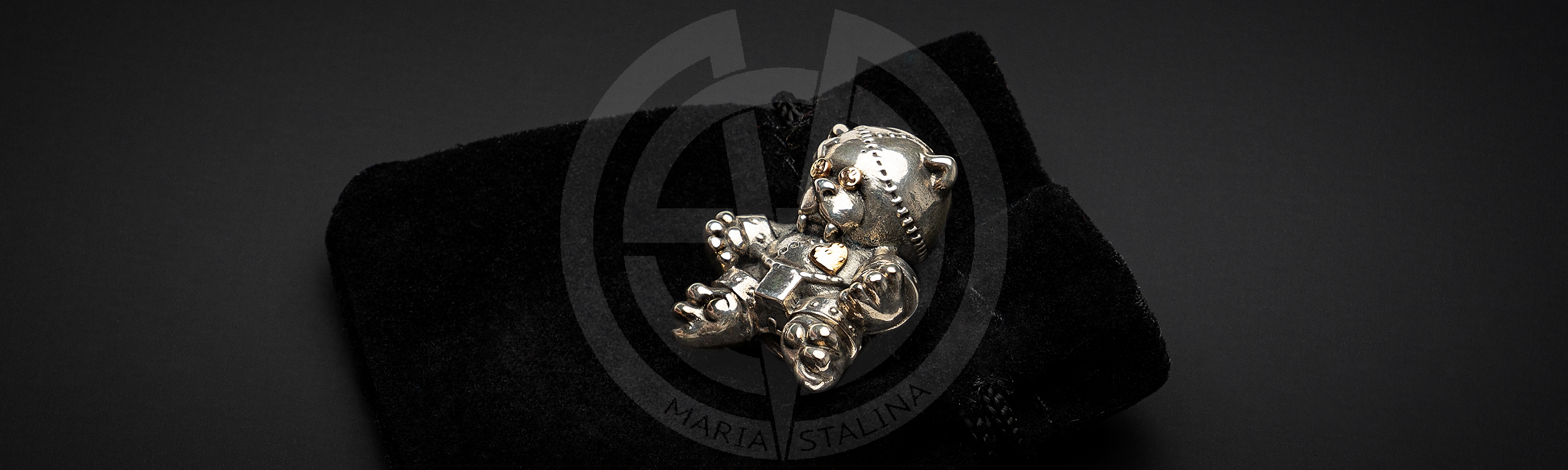 Bad Teddy подвеска (темлячная бусина) Streltsov P&A_4