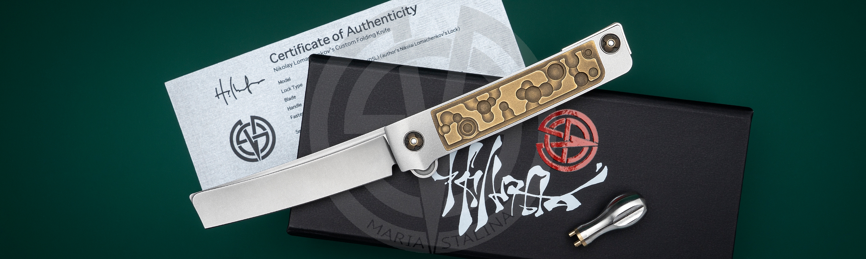 The knife Barber Cheese Bronze SiL Manufactory _6