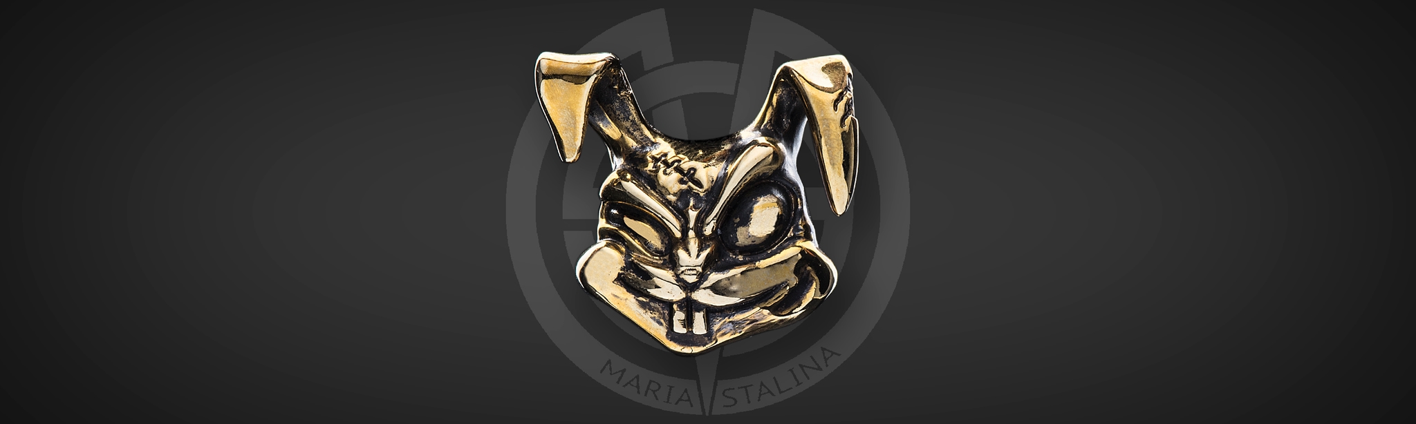 Mad Rabbit бусина из латуни Голосов Евгений