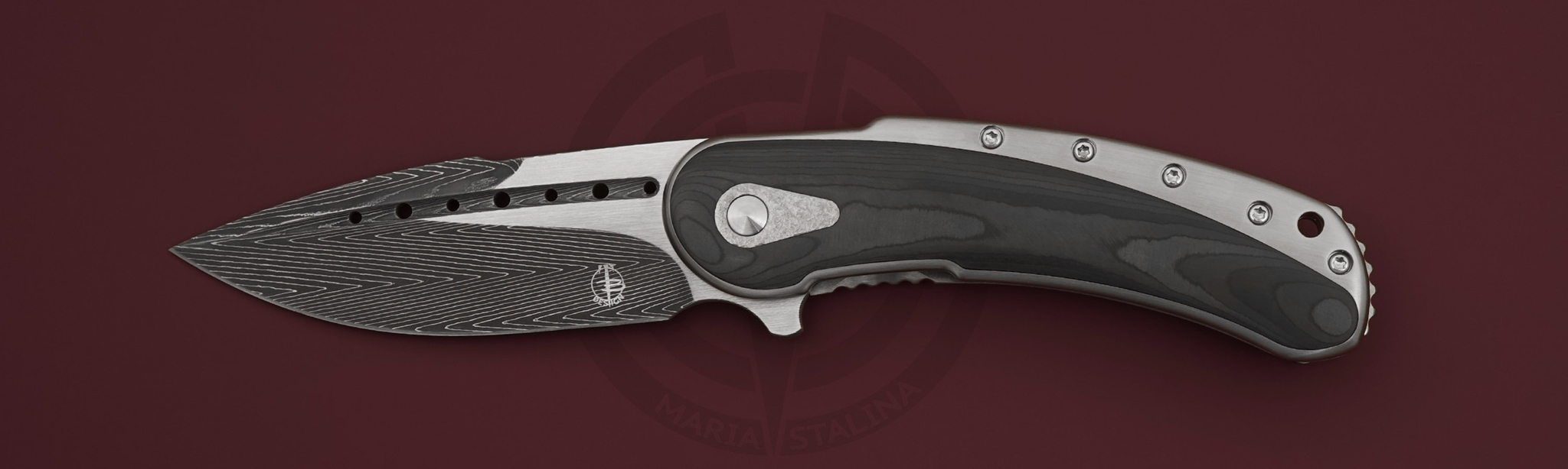 Begg Knives Bodega Herringbone CF