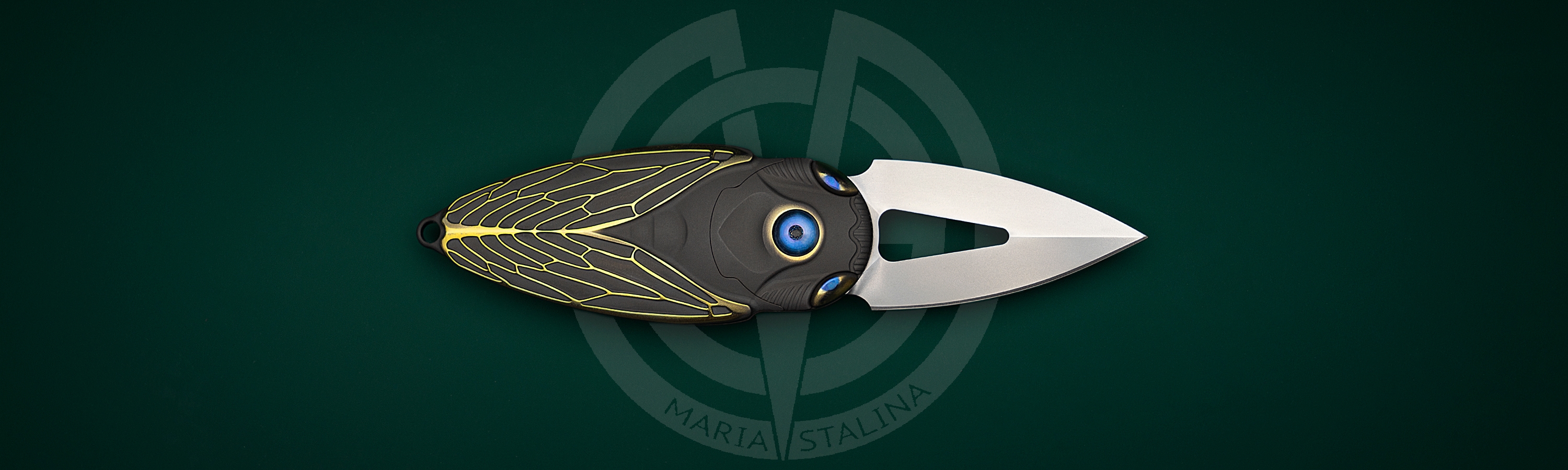 Rike Knife нож Cicada Dark Gray_1