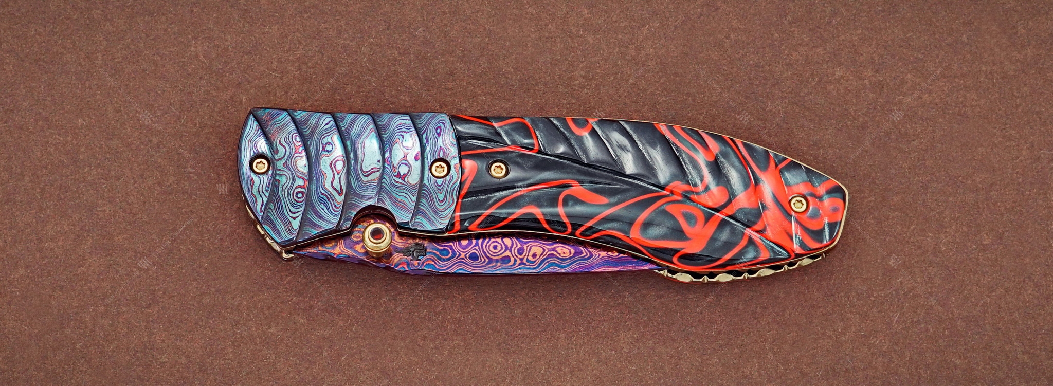 CK нож Color Damascus_4