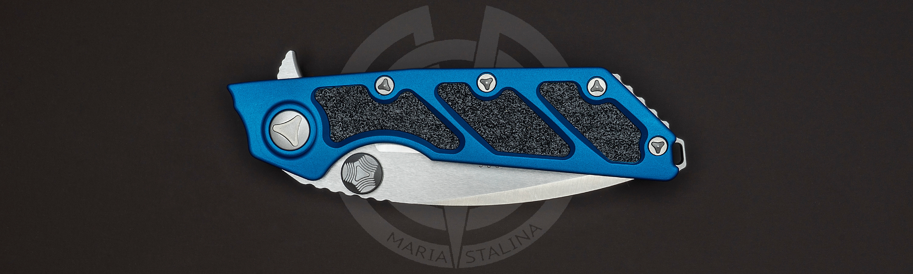 Microtech нож D.O.C. Blue_4