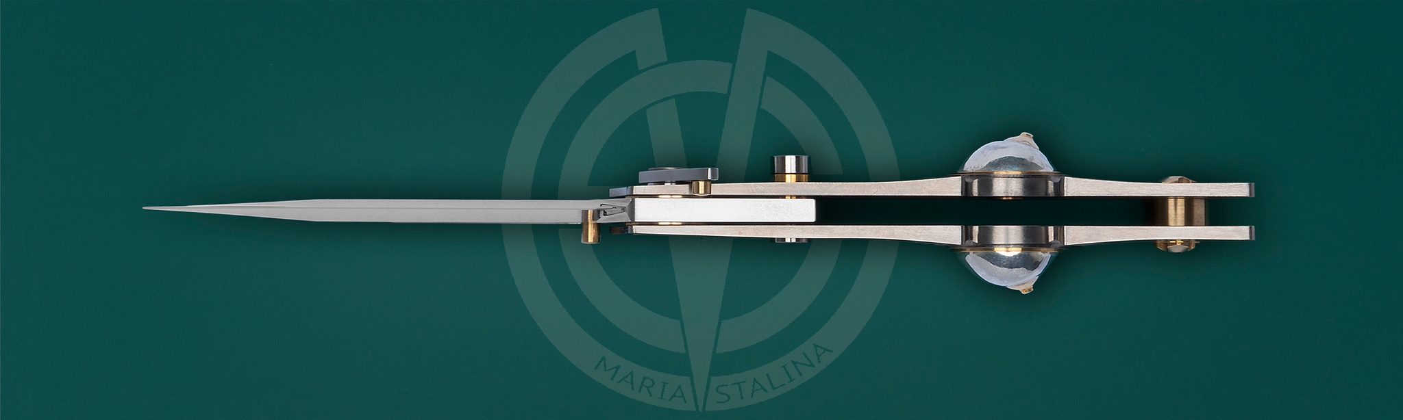 The knife Candiru Siska mother-of-pearl SiL Manufactory _2