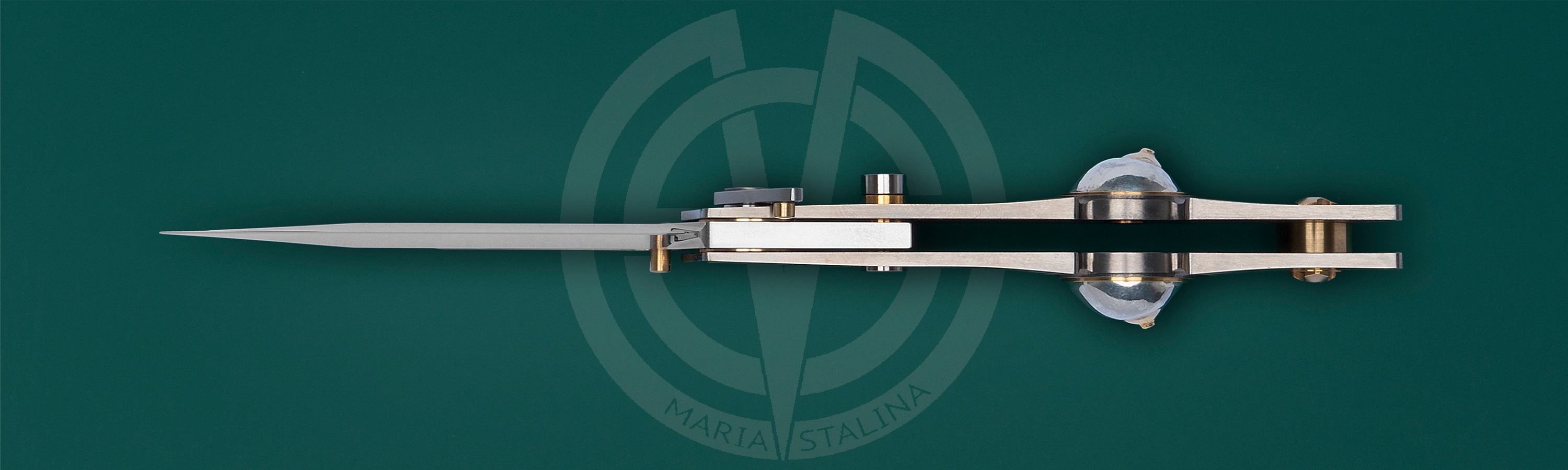 The knife Candiru Siska mother-of-pearl SiL Manufactory _2