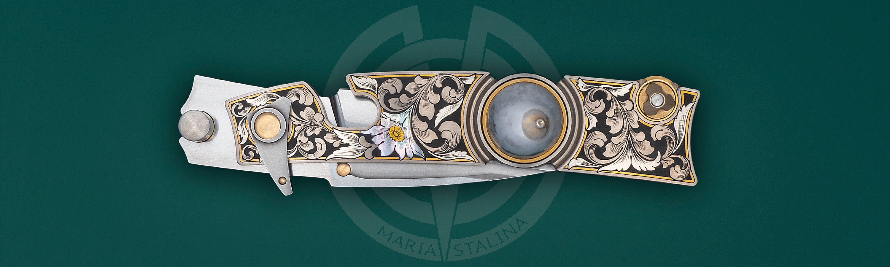 The knife Candiru Siska mother-of-pearl SiL Manufactory _4