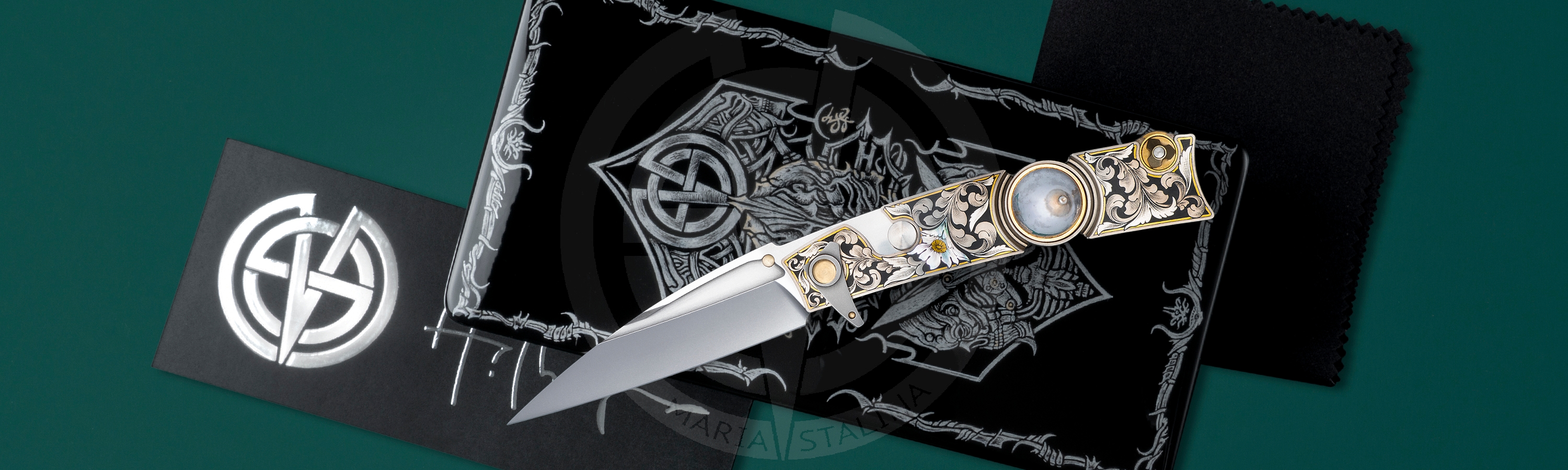 The knife Candiru Siska mother-of-pearl SiL Manufactory _6