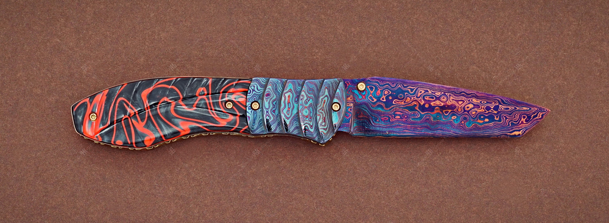 CK нож Color Damascus_1