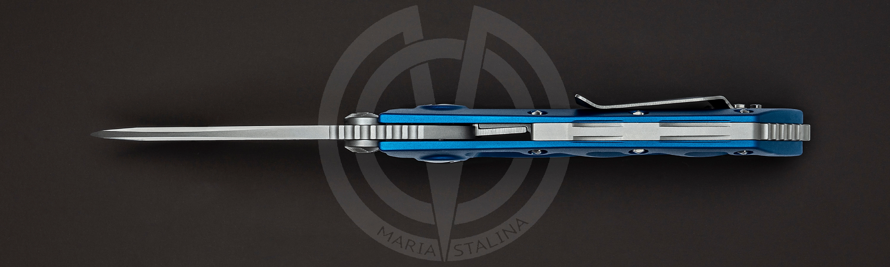 Microtech нож D.O.C. Blue_3