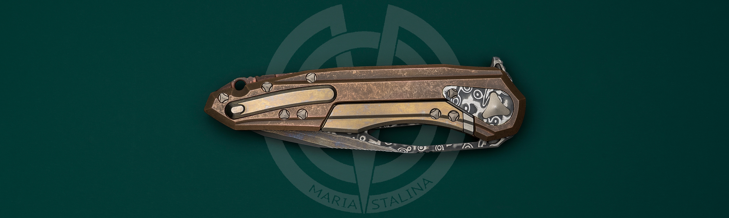 Marfione Custom Knives нож Sigil Copper_5