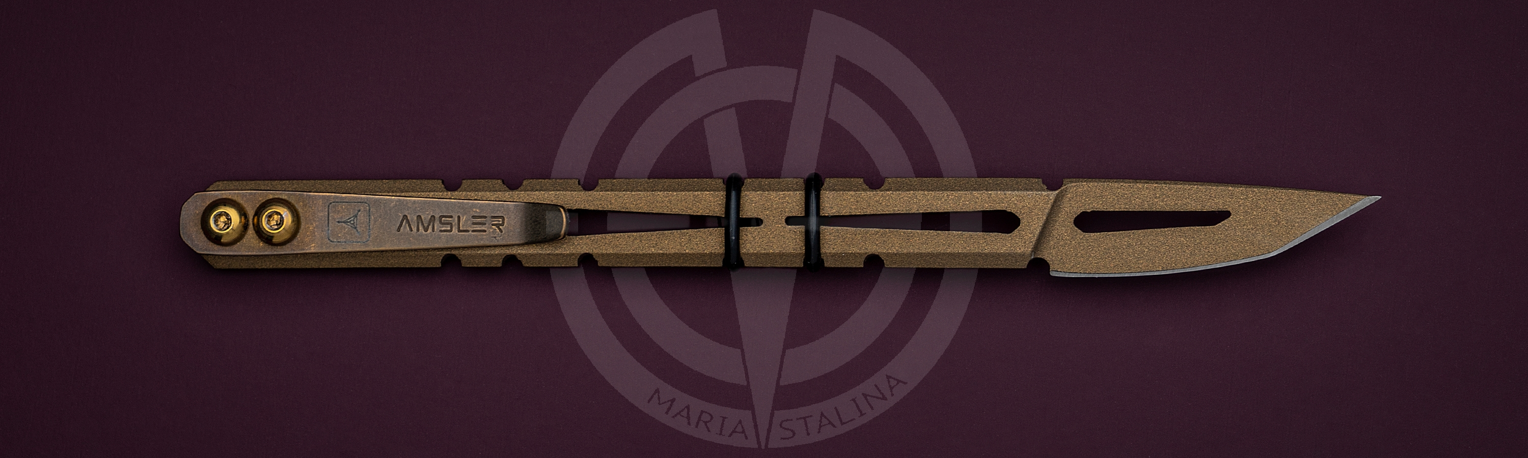 TAD скальпель Hurricane Razor Bronzed_1