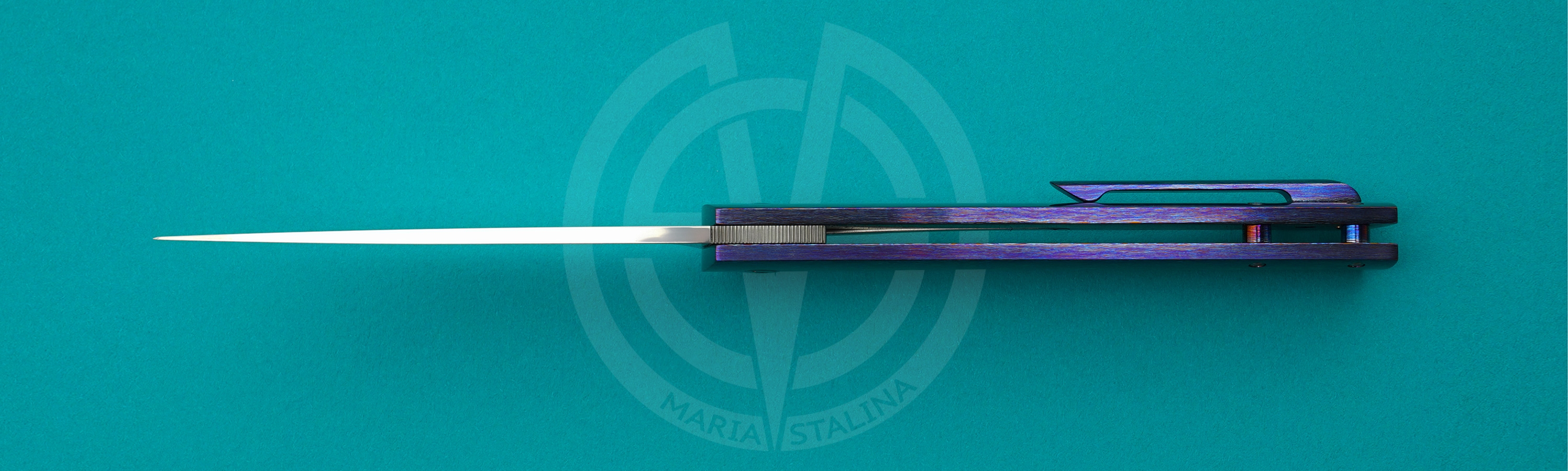 Jean-Pierre Martin нож Grand Basic Timascus_3