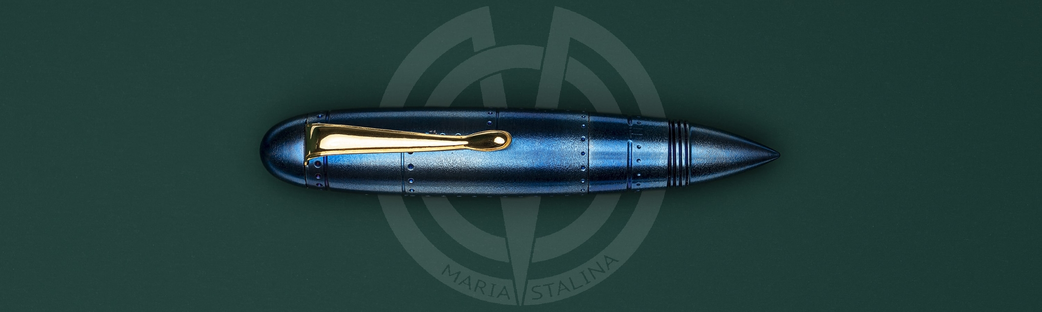Zeppelin blue tactical pen Streltsov P&A