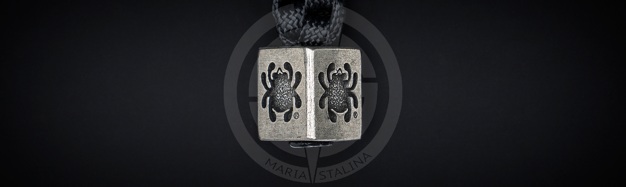 Темлячная бусина Spyderco Pewter Spyder Bead