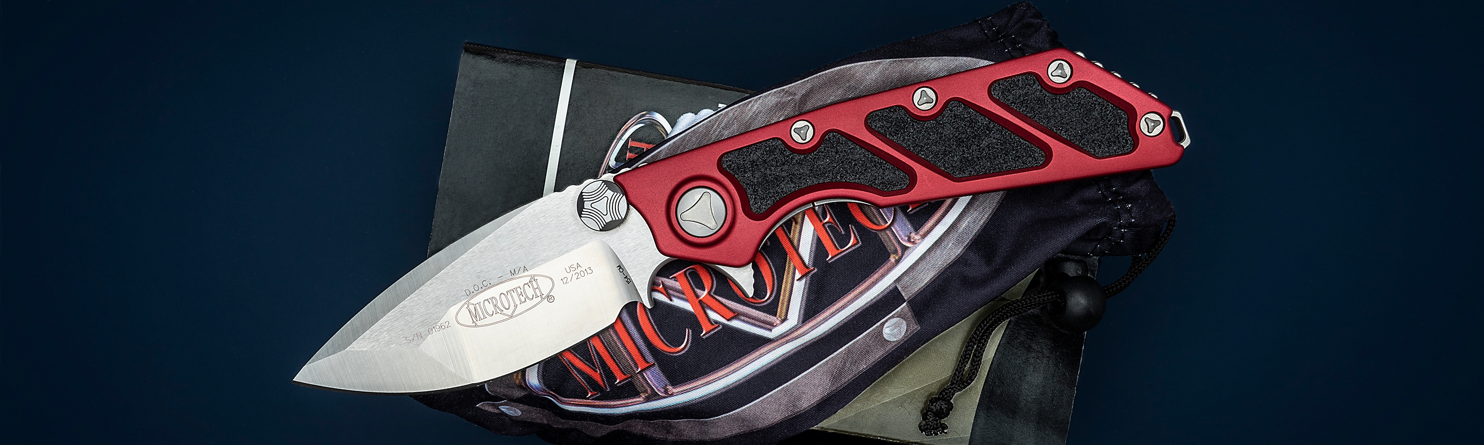 Microtech нож D.O.C. Red_6