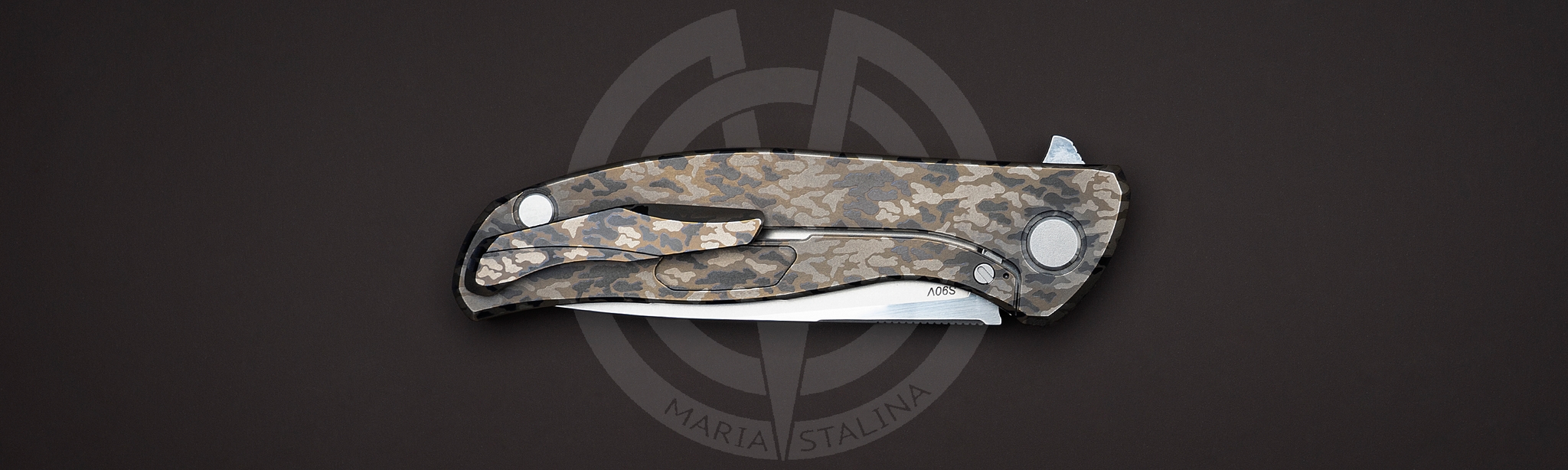 МБШ нож Флиппер 95 Slim Camo_5