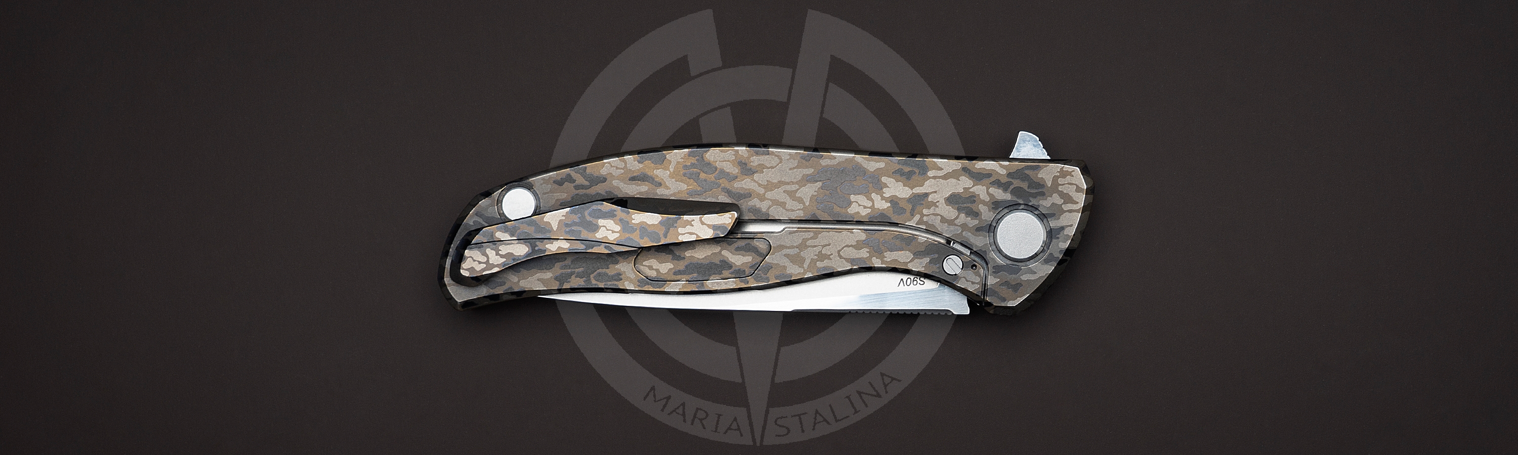 МБШ нож Флиппер 95 Slim Camo_5