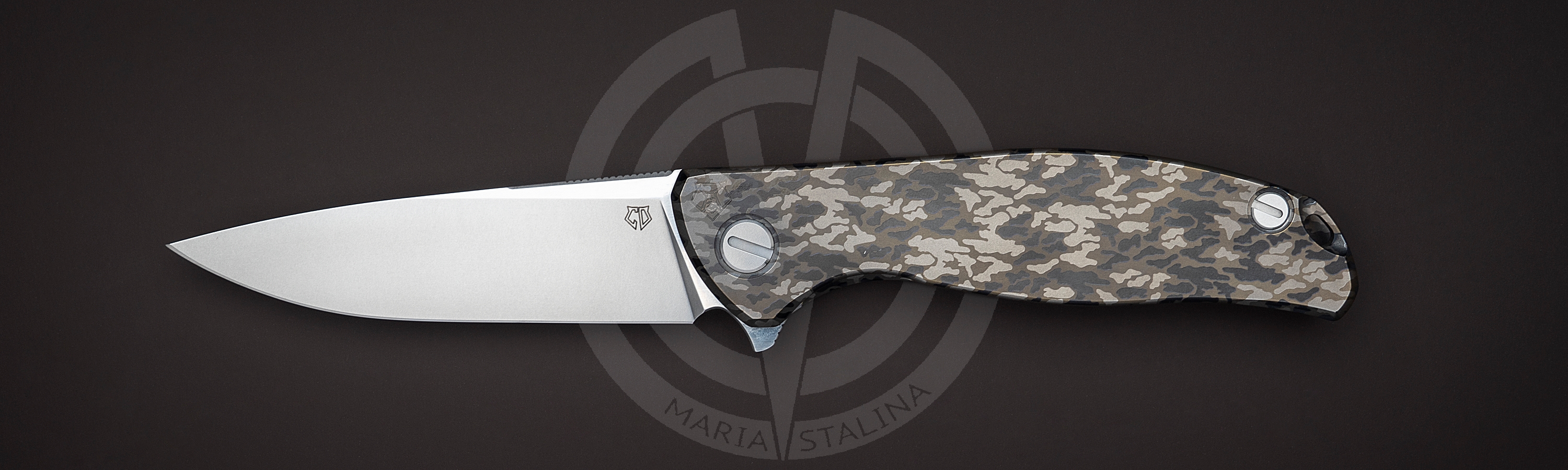 МБШ нож Флиппер 95 Slim Camo