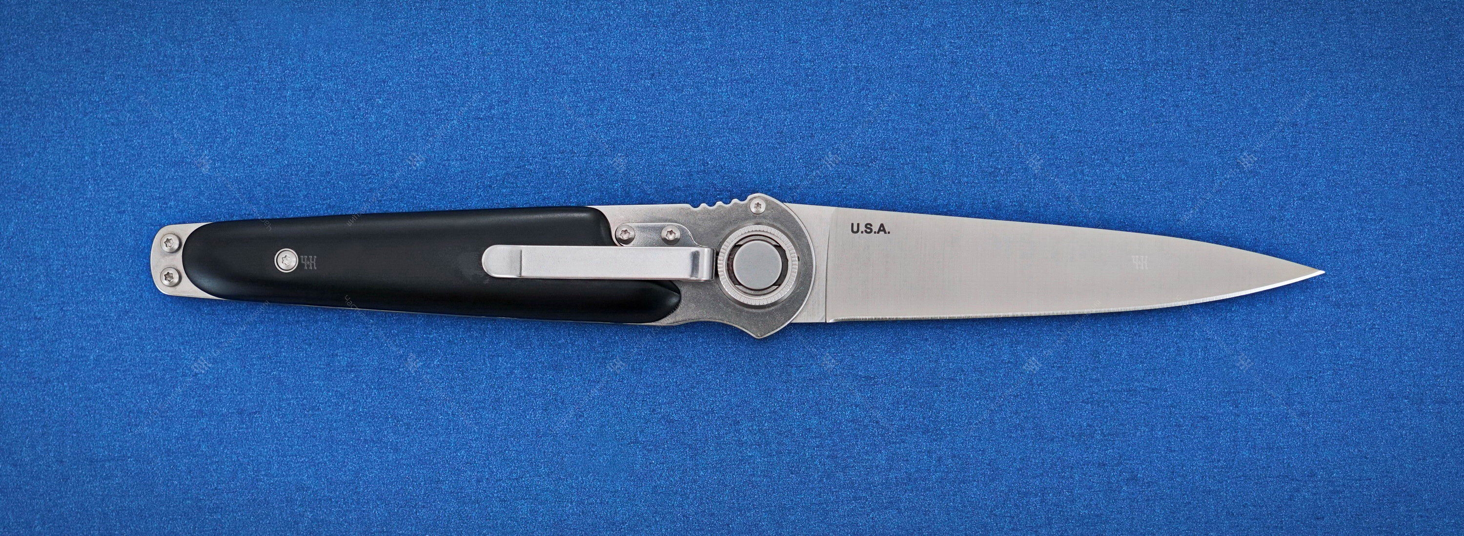 Lone Wolf Knives Paul Defender Aces & Eights_1