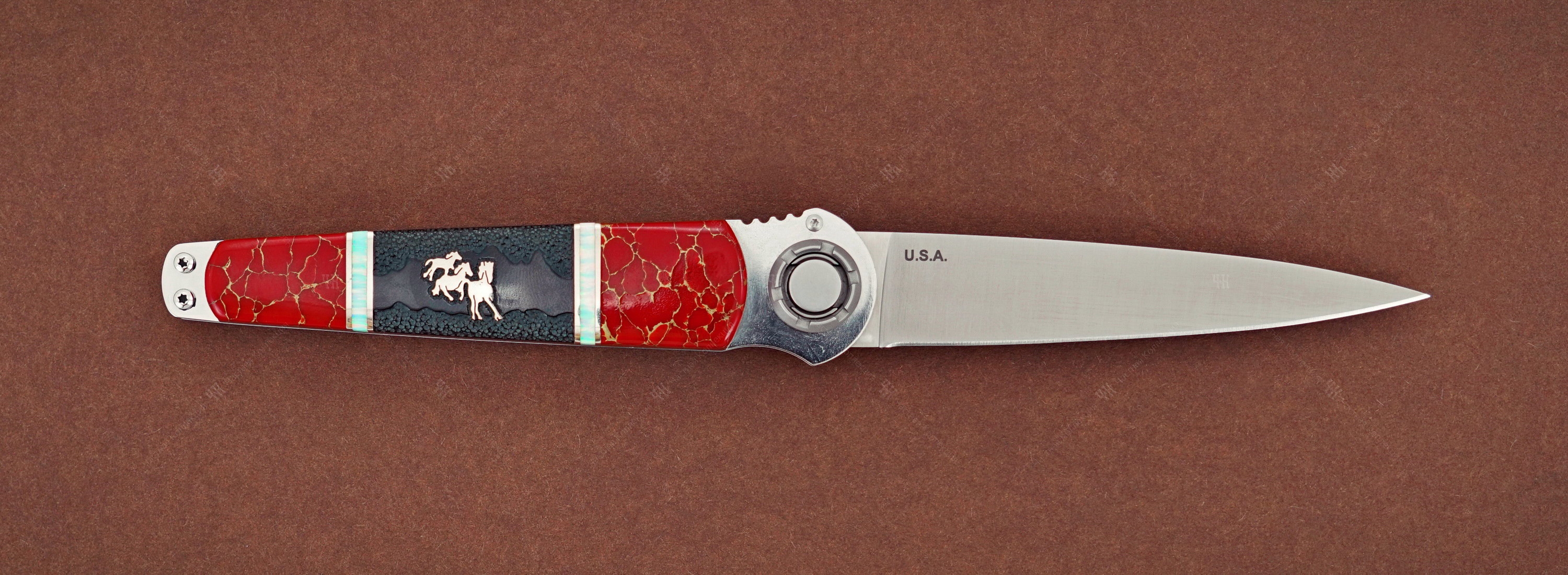 Lone Wolf Knives Paul Defender Mustang_1