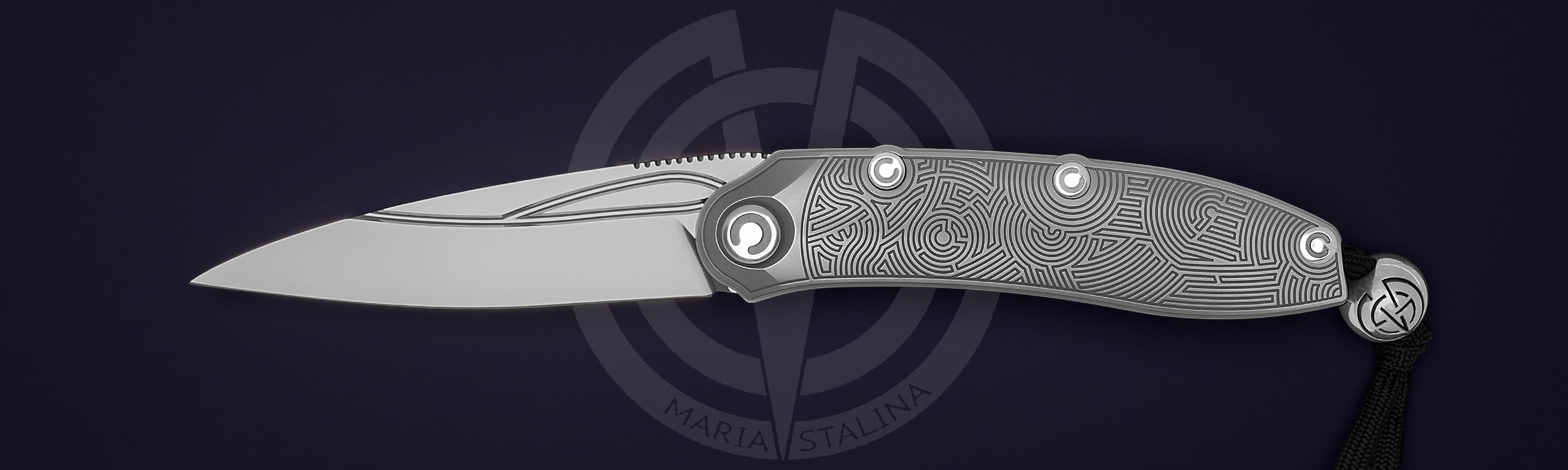 The knife Technoshaman BА Run1 8/10 SiL Manufactory