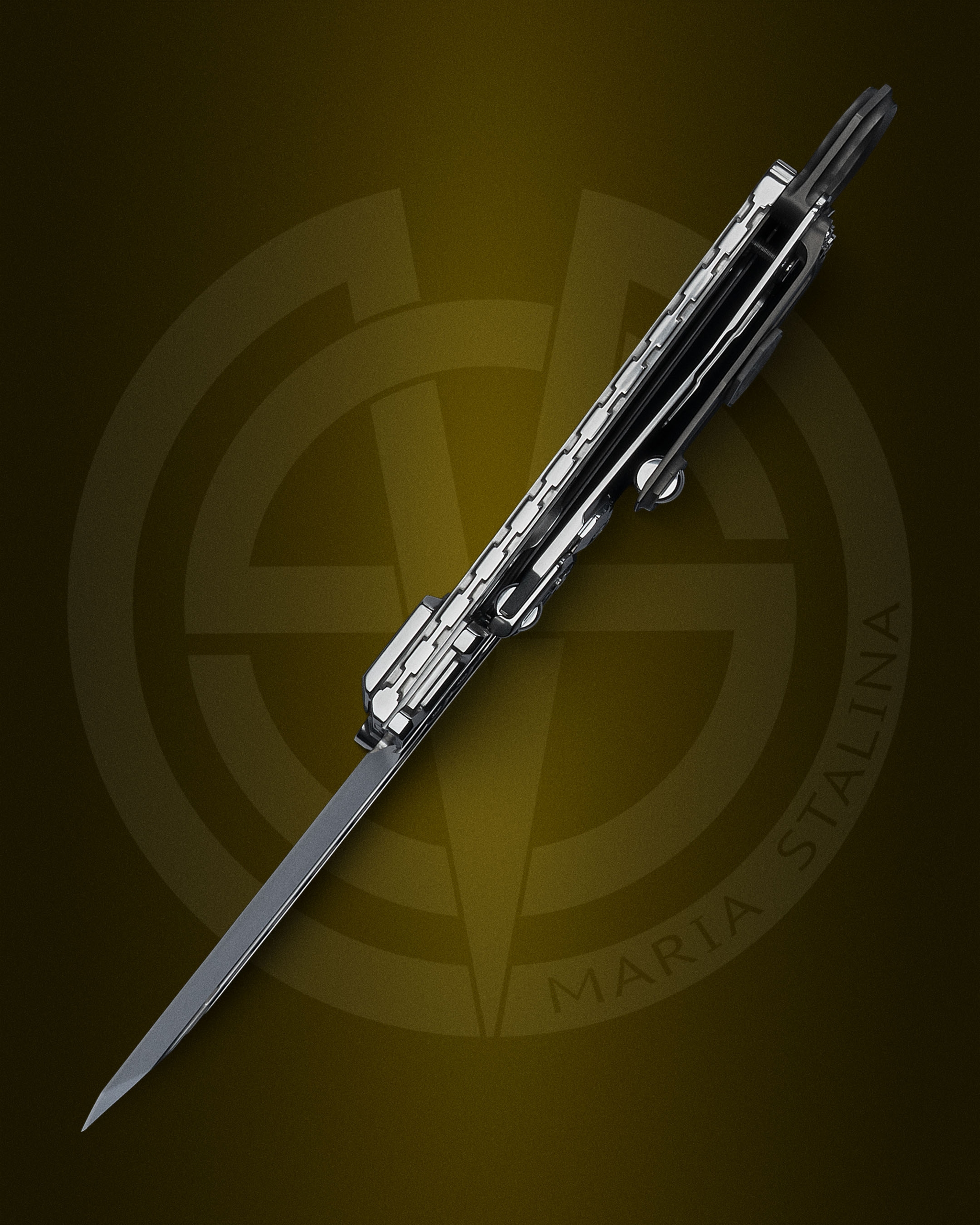 The knife Cyrax Run 1 V.2.0 1/8 SiL Manufactory_3