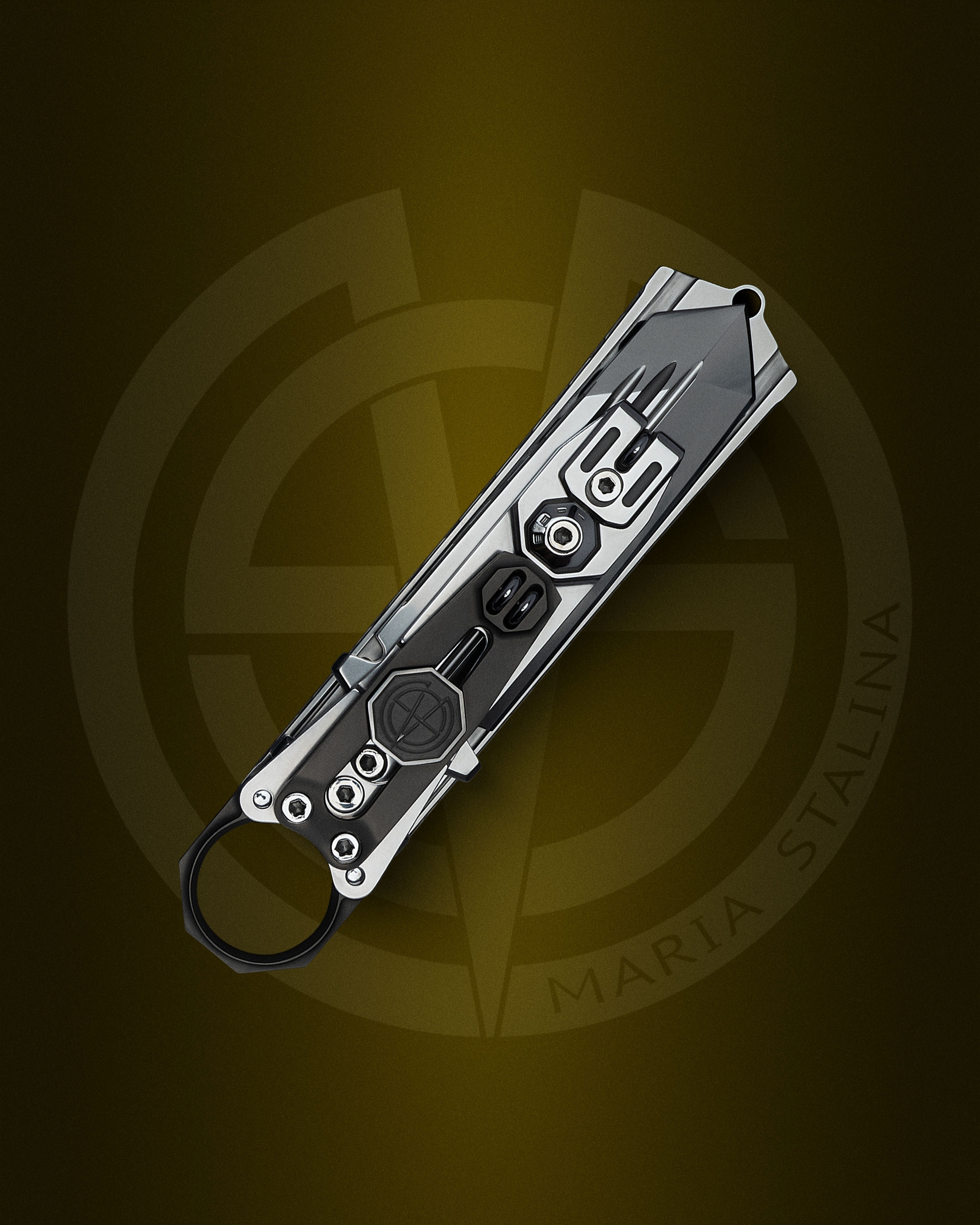 The knife Cyrax Run 1 V.2.0 1/8 SiL Manufactory_5
