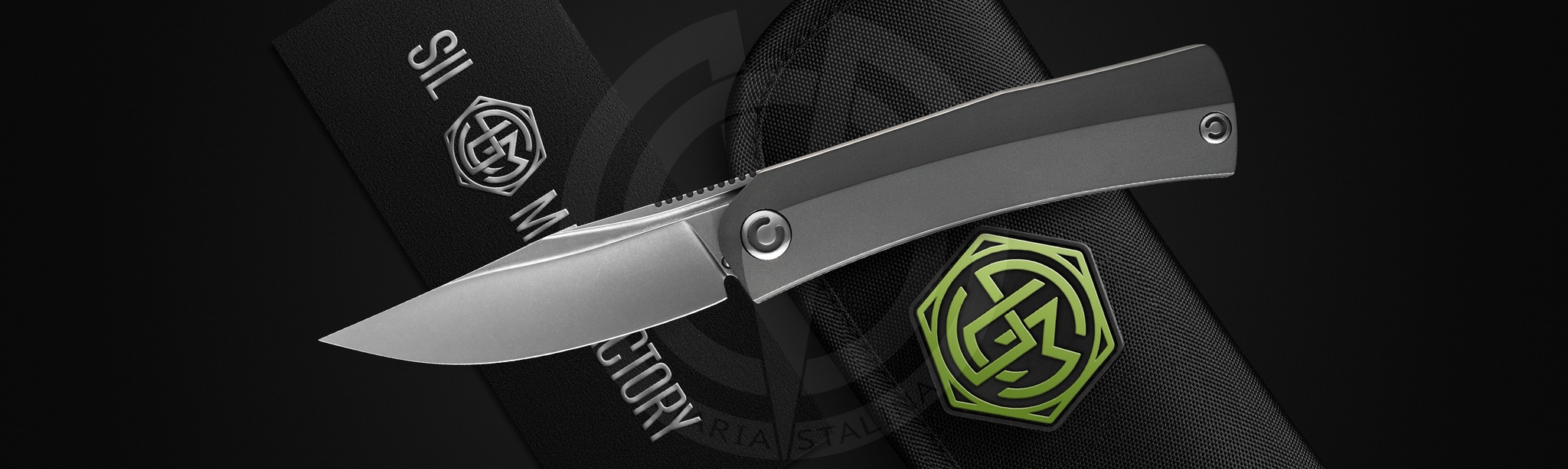Pocket Hero Nudist knife with case, certificate, and microfiber cloth