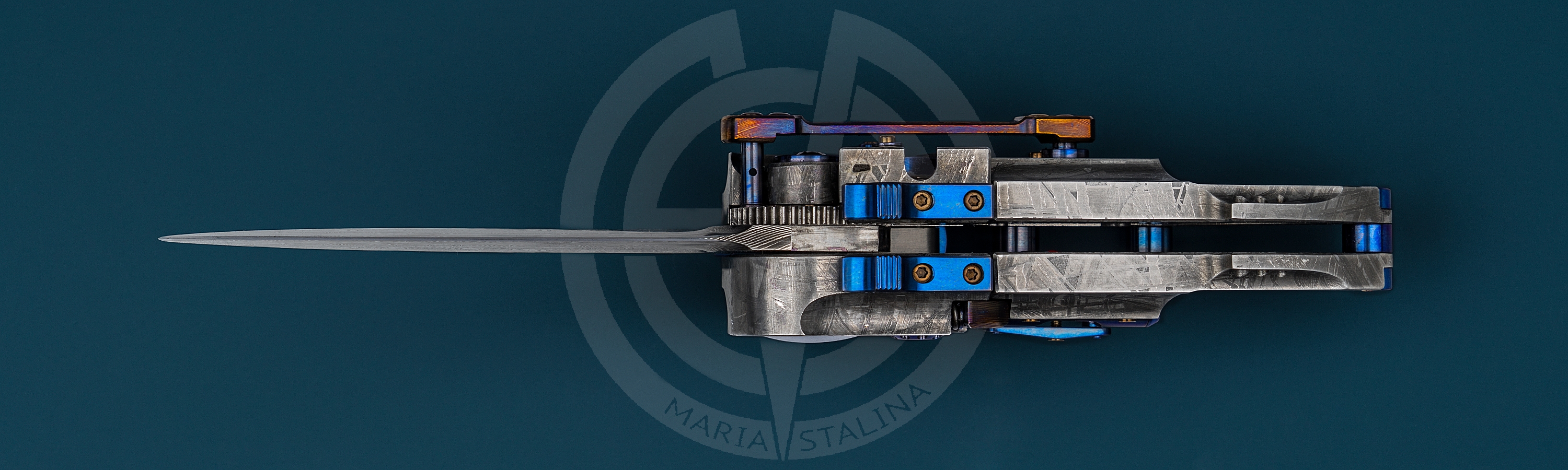 Stefan Steigerwald нож Steampunk Spall Electra_2