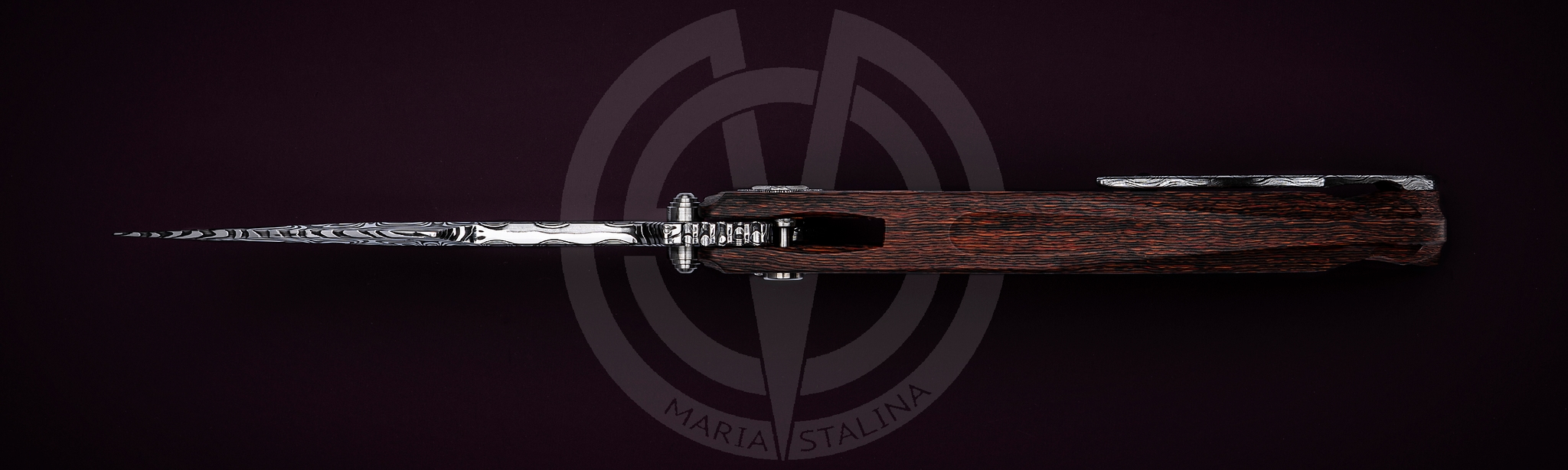Brian Tighe нож Down Integral Red_3