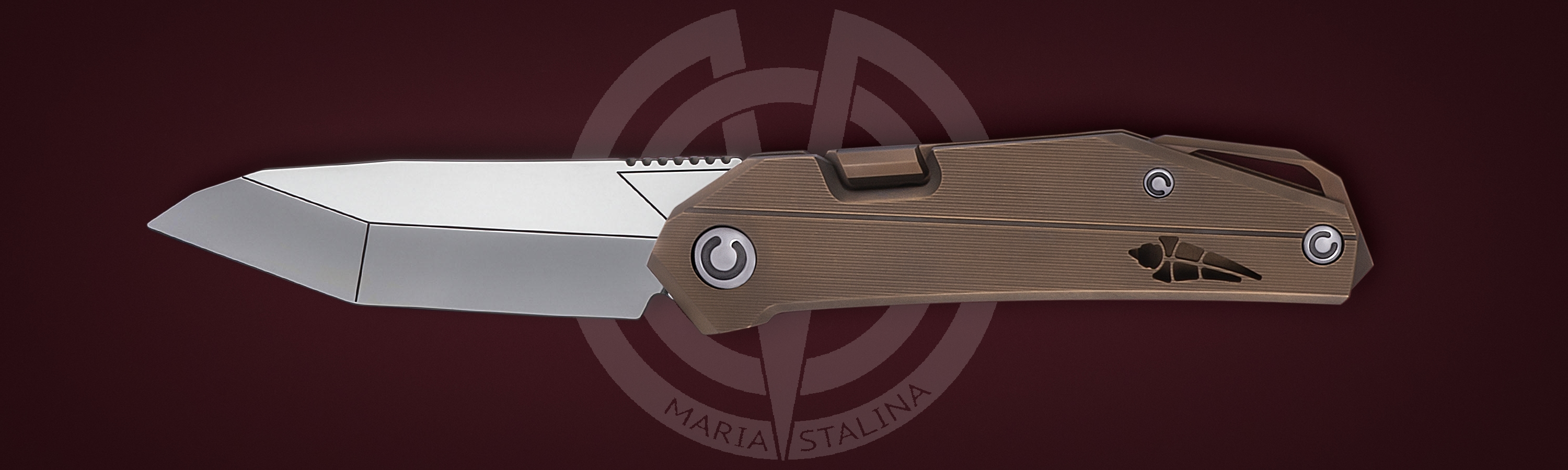 The knife Kalpa Run 2 BW/BR 4/5 SiL Manufactory