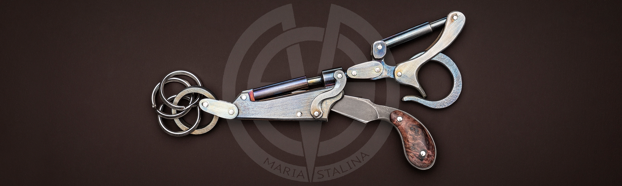 Hidetoshi Nakayama key chain knife 4148