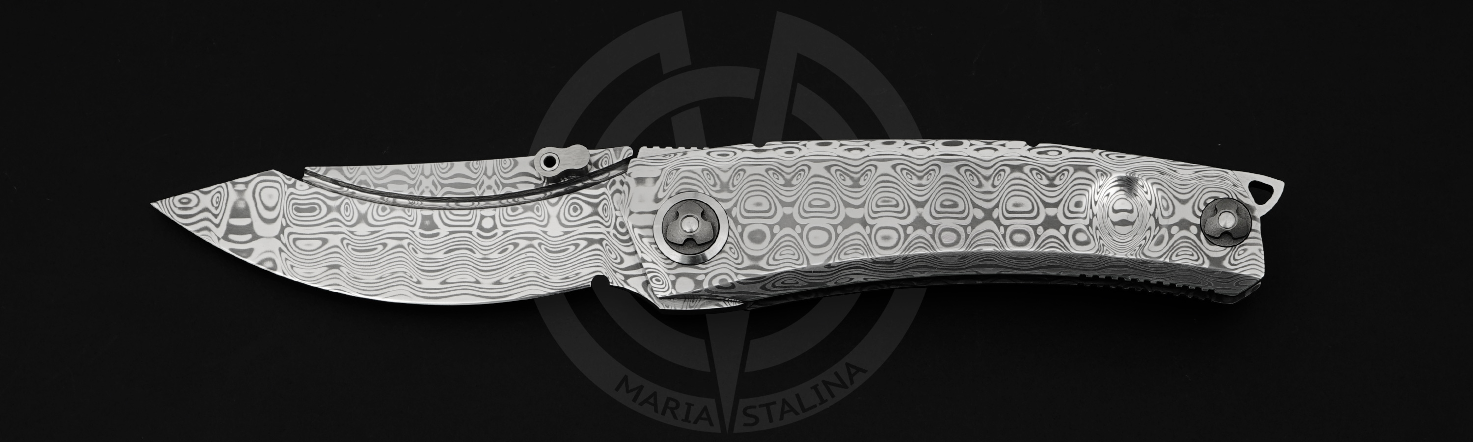 The knife Rhino Damascus Manufactory S&L