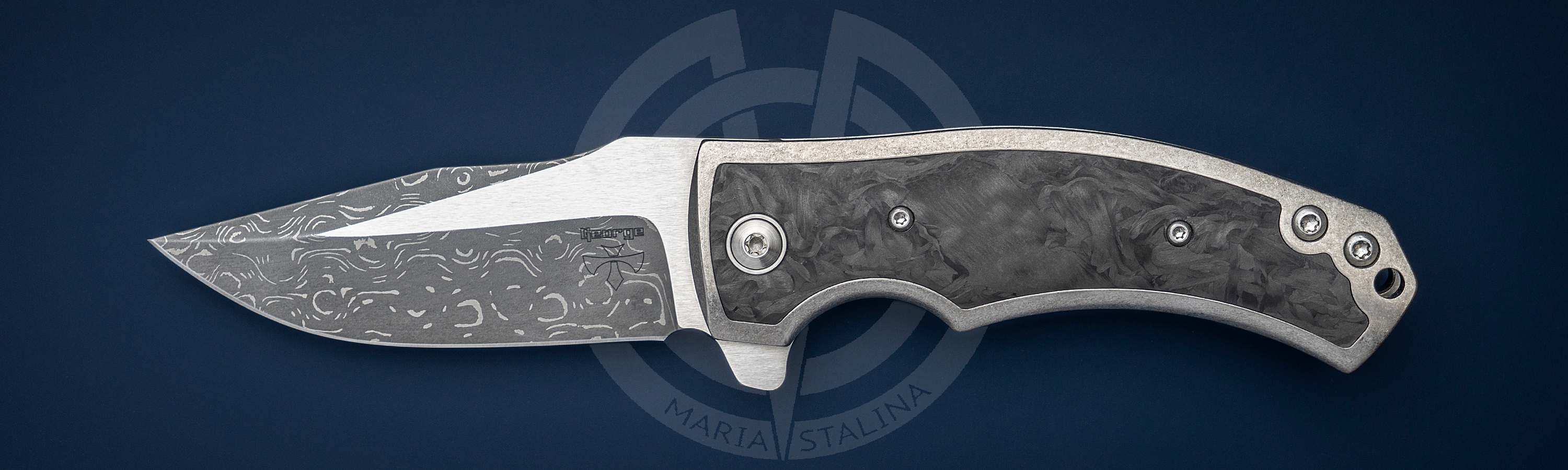 Les George Knives нож Valmara Non Recurve