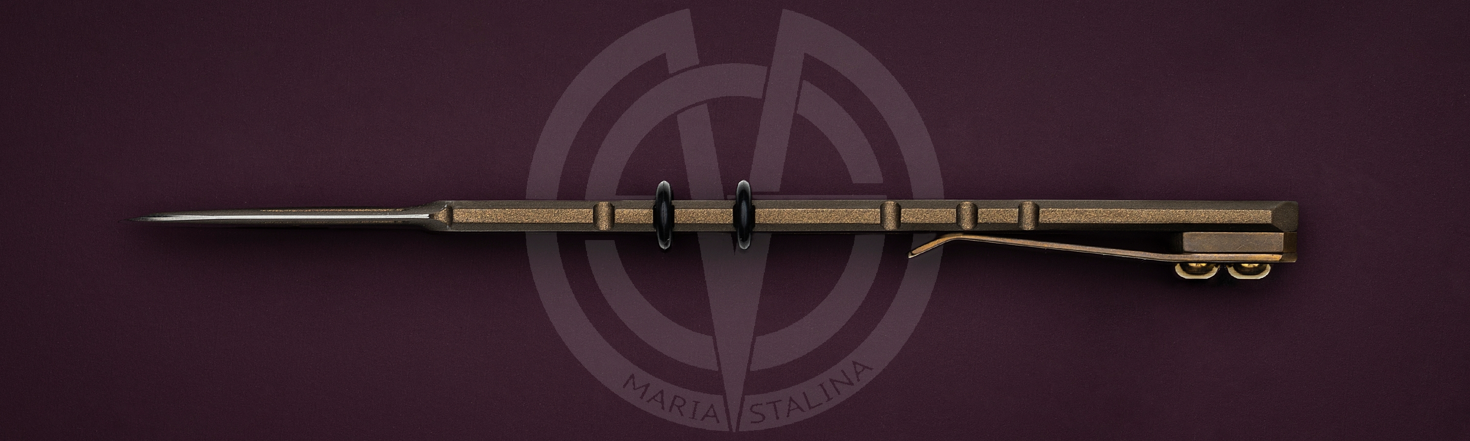 TAD скальпель Hurricane Razor Bronzed_2