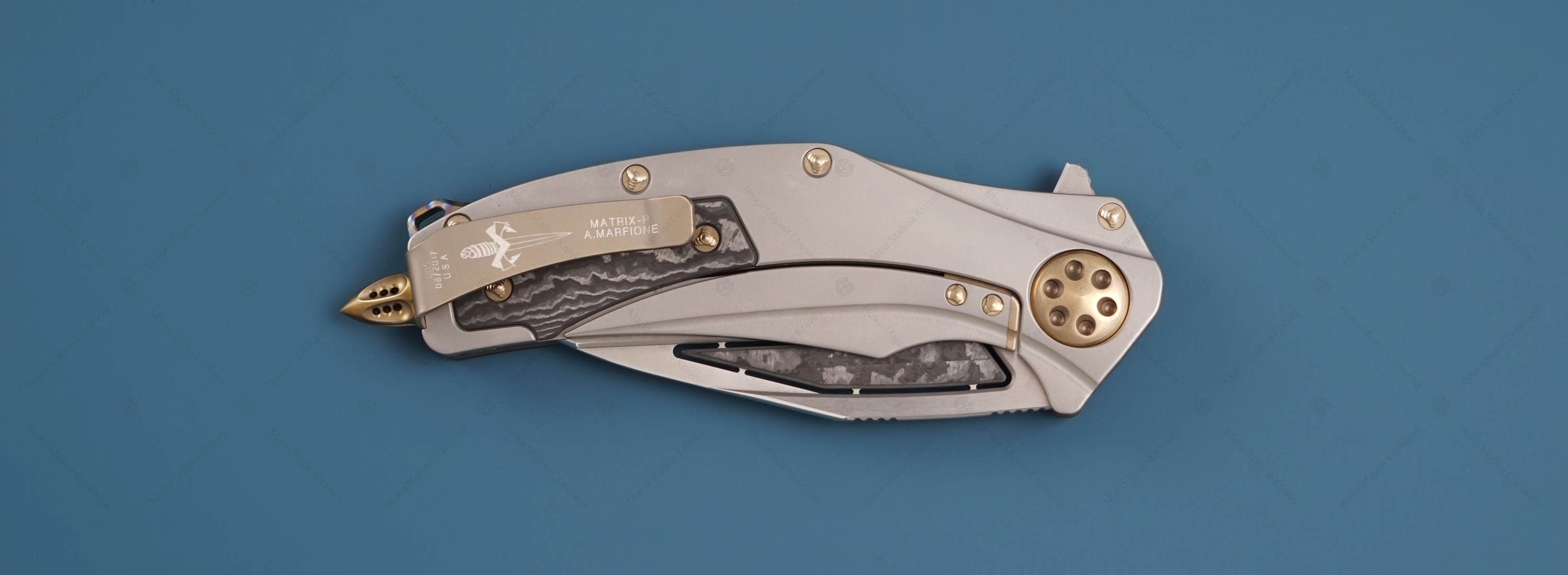 Marfione Custom Knives нож Matrix-R_5