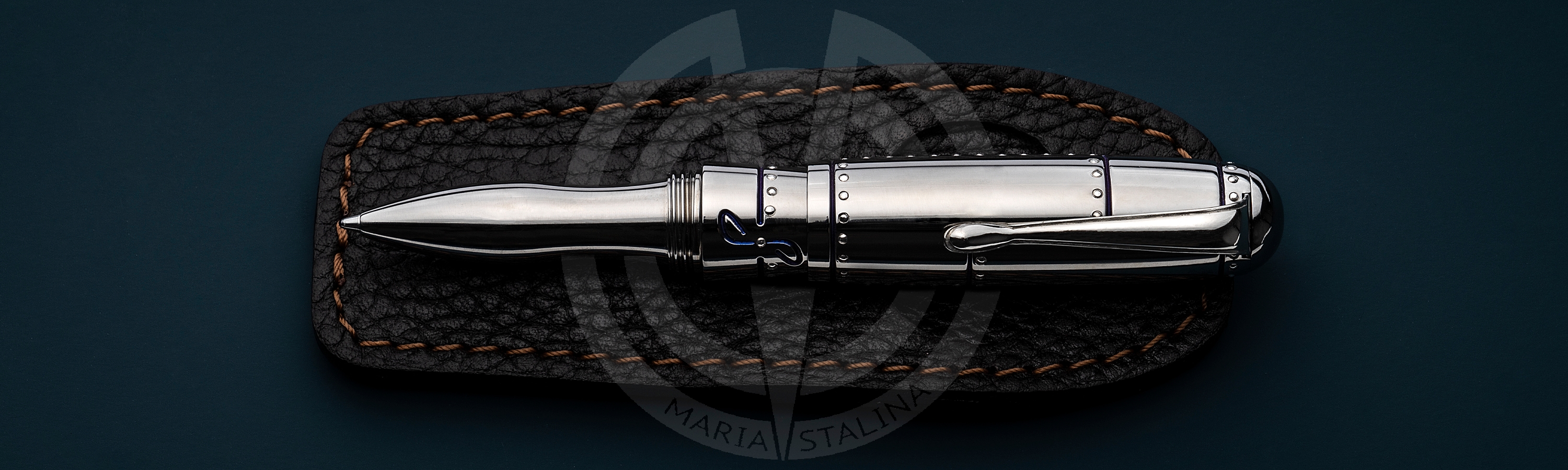 Zeppelin с заклёпками тактическая ручка Streltsov P&A_2