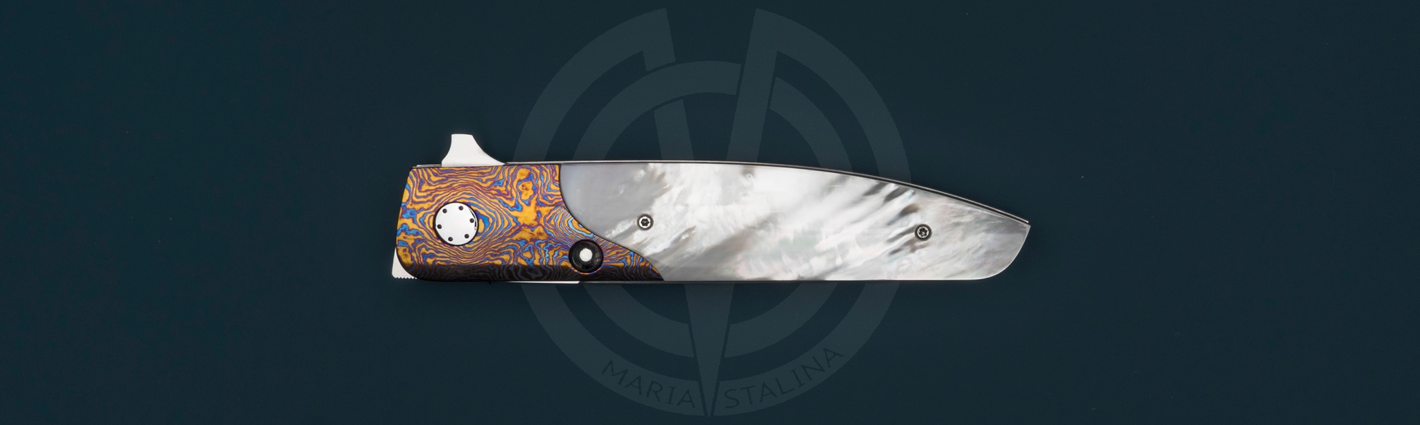 Jean-Pierre Martin нож City Timascus Clip_4