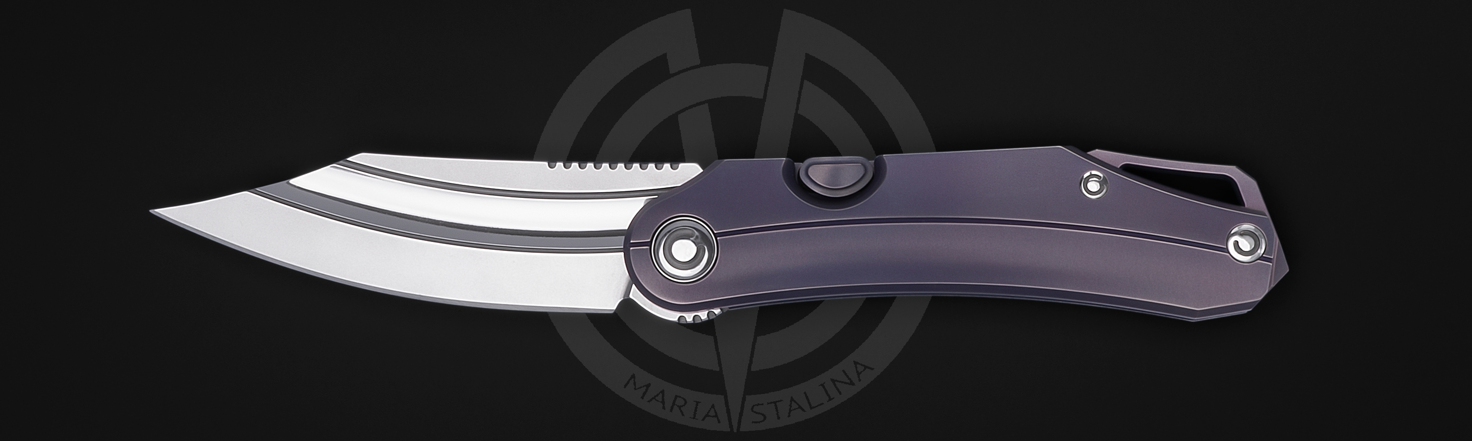 The knife Shizeku Run 1 BL 1/5 SiL Manufactory