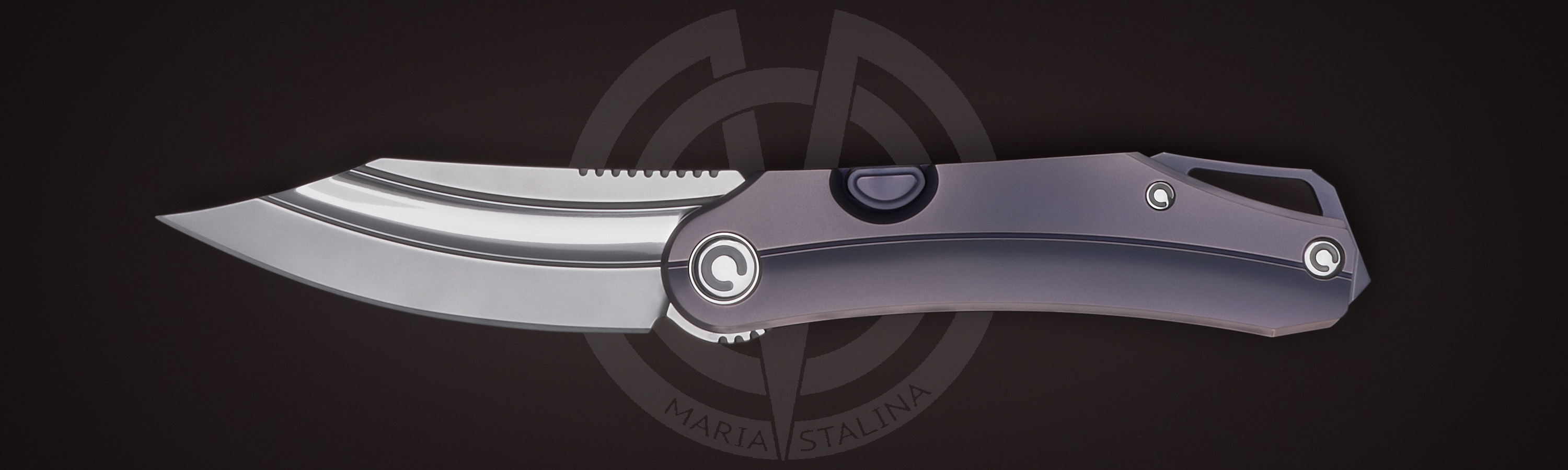 The knife Shizeku Run 1 BL 3/5 SiL Manufactory